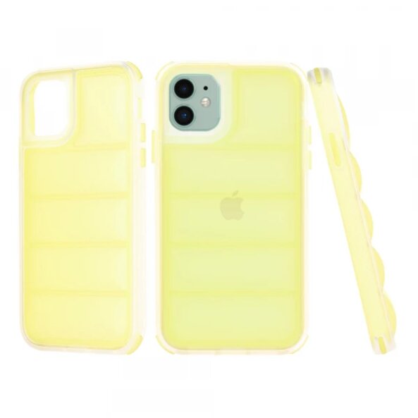 Husa pentru Apple iPhone 11, Techsuit, Wave Shield, Galbena