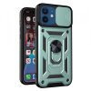 Husa pentru Apple iPhone 12 / 12 Pro, Techsuit, CamShield, Verde