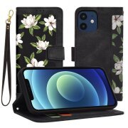 Husa pentru Apple iPhone 12 / 12 Pro, Techsuit, FlipCraft, Neagra