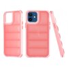 Husa pentru Apple iPhone 12 / 12 Pro, Techsuit, Wave Shield, Rosie