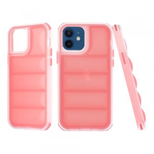 Husa pentru Apple iPhone 12 / 12 Pro, Techsuit, Wave Shield, Rosie