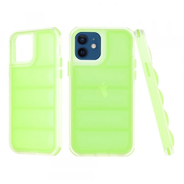 Husa pentru Apple iPhone 12 / 12 Pro, Techsuit, Wave Shield, Verde