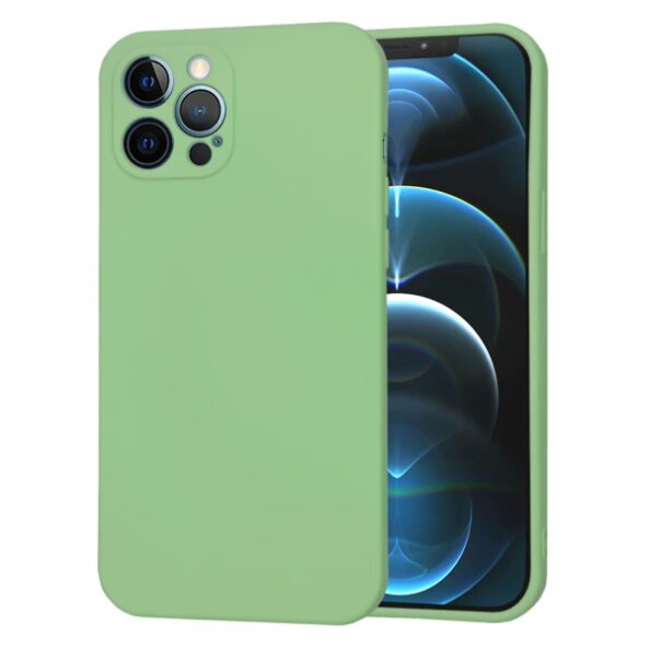 Husa pentru Apple iPhone 12 Pro Max, Techsuit, SoftFlex, Verde