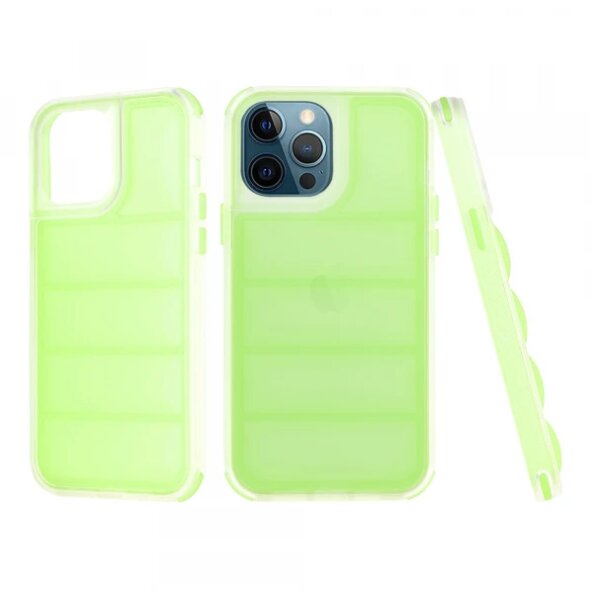 Husa pentru Apple iPhone 12 Pro Max, Techsuit, Wave Shield, Verde