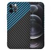 Husa pentru Apple iPhone 12 Pro, Techsuit, Carbonite FiberShell, Bleu