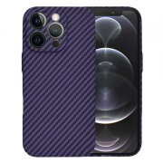 Husa pentru Apple iPhone 12 Pro, Techsuit, Carbonite FiberShell, Mov