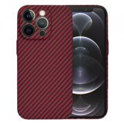 Husa pentru Apple iPhone 12 Pro, Techsuit, Carbonite FiberShell, Rosie