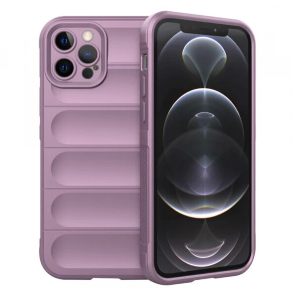 Husa pentru Apple iPhone 12 Pro, Techsuit, Magic Shield, Mov