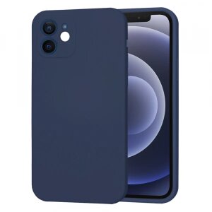 Husa pentru Apple iPhone 12, Techsuit, SoftFlex, Bleumarin