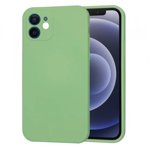 Husa pentru Apple iPhone 12, Techsuit, SoftFlex, Verde