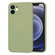 Husa pentru Apple iPhone 12, Techsuit, SoftFlex, Verde Deschis