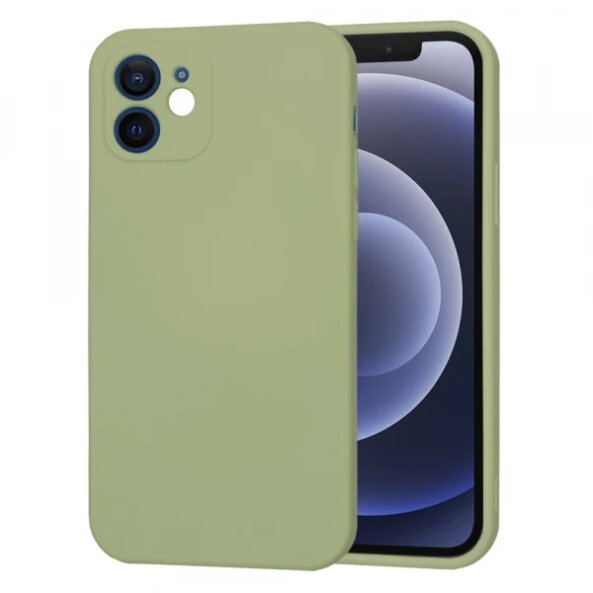 Husa pentru Apple iPhone 12, Techsuit, SoftFlex, Verde Deschis