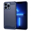 Husa pentru Apple iPhone 13 Pro Max, Techsuit, Carbon, Albastra