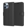 Husa pentru Apple iPhone 13 Pro Max, Techsuit, Leather Folio, Neagra