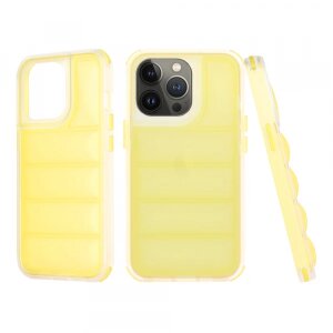 Husa pentru Apple iPhone 13 Pro, Techsuit, Wave Shield, Galbena