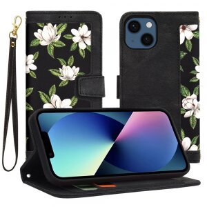 Husa pentru Apple iPhone 13, Techsuit, FlipCraft, Neagra