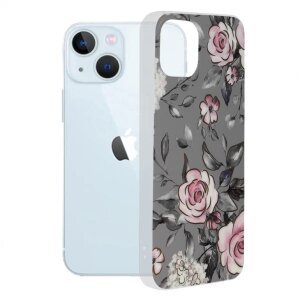 Husa pentru Apple iPhone 13, Techsuit, Marble, Gri