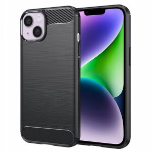 Husa pentru Apple iPhone 14 Plus, Techsuit, Carbon, Neagra