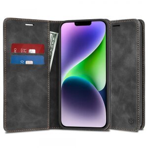 Husa pentru Apple iPhone 14 Plus, Techsuit, Confy, Neagra