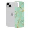 Husa pentru Apple iPhone 14 Plus, Techsuit, Marble, Verde