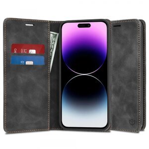 Husa pentru Apple iPhone 14 Pro Max, Techsuit, Confy, Neagra