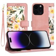 Husa pentru Apple iPhone 14 Pro Max, Techsuit, FlipCraft, Roz