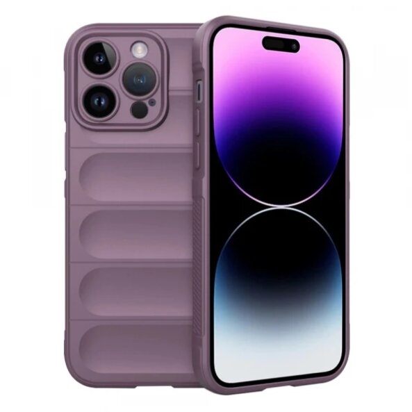 Husa pentru Apple iPhone 14 Pro Max, Techsuit, Magic Shield, Mov