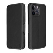 Husa pentru Apple iPhone 14 Pro Max, Techsuit, Safe Wallet Plus, Neagra