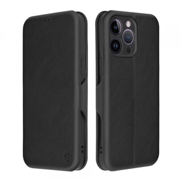 Husa pentru Apple iPhone 14 Pro Max, Techsuit, Safe Wallet Plus, Neagra