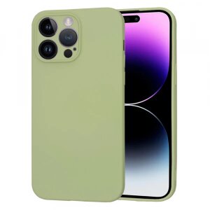 Husa pentru Apple iPhone 14 Pro Max, Techsuit, SoftFlex, Verde Deschis