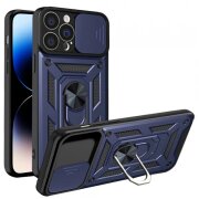 Husa pentru Apple iPhone 14 Pro, Techsuit, CamShield, Albastra