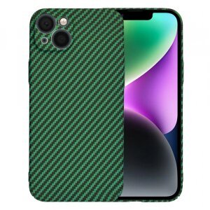 Husa pentru Apple iPhone 14, Techsuit, Carbonite FiberShell, Verde