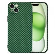 Husa pentru Apple iPhone 15 Plus, Techsuit, Carbonite FiberShell, Verde