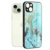 Husa pentru Apple iPhone 15 Plus, Techsuit, Glaze, Bleu