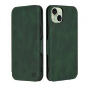 Husa pentru Apple iPhone 15 Plus, Techsuit, Safe Wallet Plus, Verde