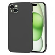 Husa pentru Apple iPhone 15 Plus, Techsuit, SoftFlex, Neagra