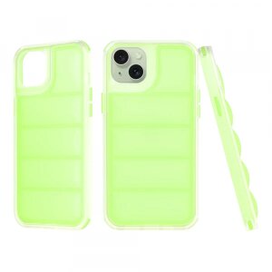 Husa pentru Apple iPhone 15 Plus, Techsuit, Wave Shield, Verde