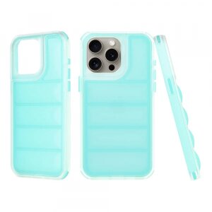 Husa pentru Apple iPhone 15 Pro Max, Techsuit, Wave Shield, Turcoaz