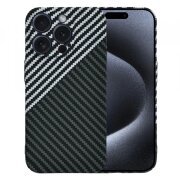 Husa pentru Apple iPhone 15 Pro, Techsuit, Carbonite FiberShell, Gri