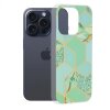 Husa pentru Apple iPhone 15 Pro, Techsuit, Marble, Verde