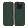 Husa pentru Apple iPhone 15 Pro, Techsuit, Safe Wallet Plus, Verde