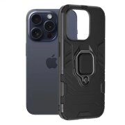 Husa pentru Apple iPhone 15 Pro, Techsuit, Shield, Neagra