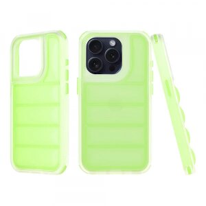Husa pentru Apple iPhone 15 Pro, Techsuit, Wave Shield, Verde