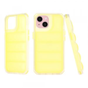 Husa pentru Apple iPhone 15, Techsuit, Wave Shield, Galbena