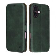 Husa pentru Apple iPhone 16 Plus, Techsuit, Safe Wallet Plus, Verde