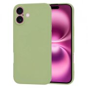 Husa pentru Apple iPhone 16 Plus, Techsuit, SoftFlex, Verde Deschis