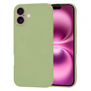 Husa pentru Apple iPhone 16 Plus, Techsuit, SoftFlex, Verde Deschis