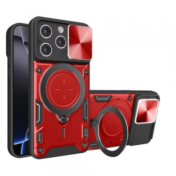 Husa pentru Apple iPhone 16 Pro Max, Techsuit, CamGuard Pro, Rosie