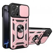 Husa pentru Apple iPhone 16 Pro Max, Techsuit, CamShield, Roz