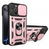 Husa pentru Apple iPhone 16 Pro, Techsuit, CamShield, Roz